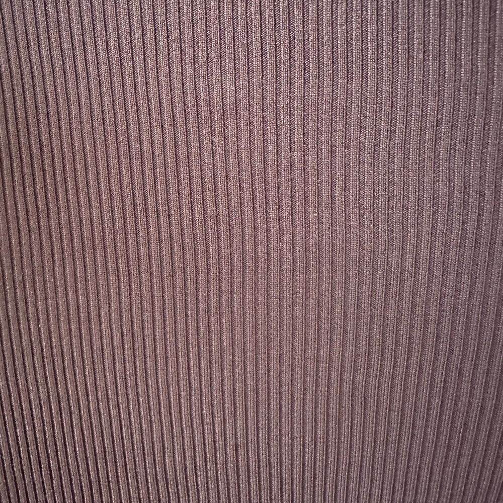Zara Brown Ribbed Knit Top - Picture 4 of 6